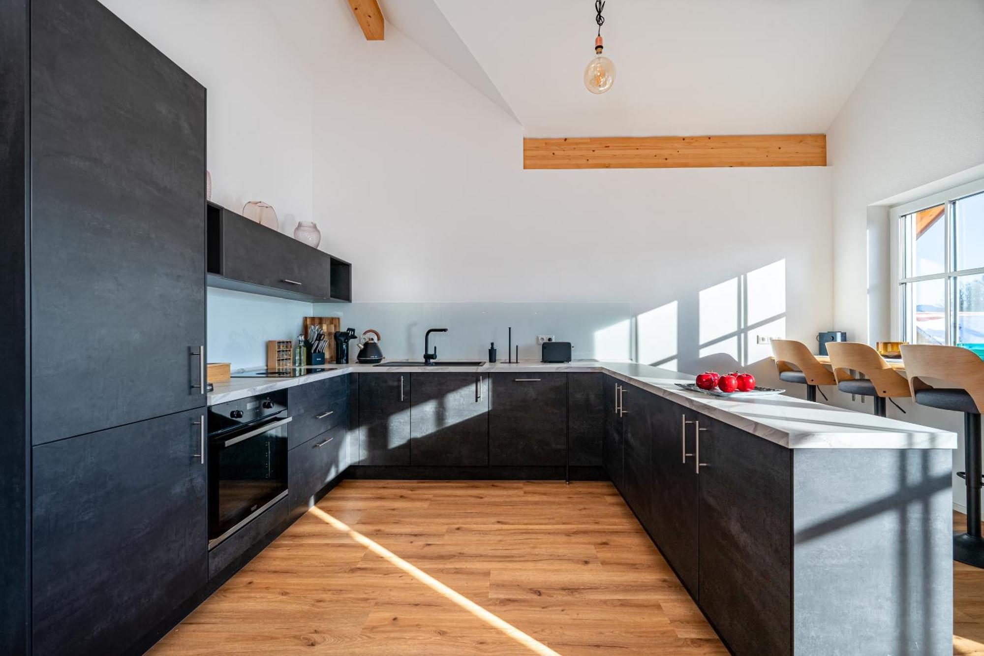 Liboria I Traumhafte Ferienwohnung In Aidling Am Riegsee Mit Atemberaubendem Blick Auf Die Majestaetische Zugspitze! Exterior foto