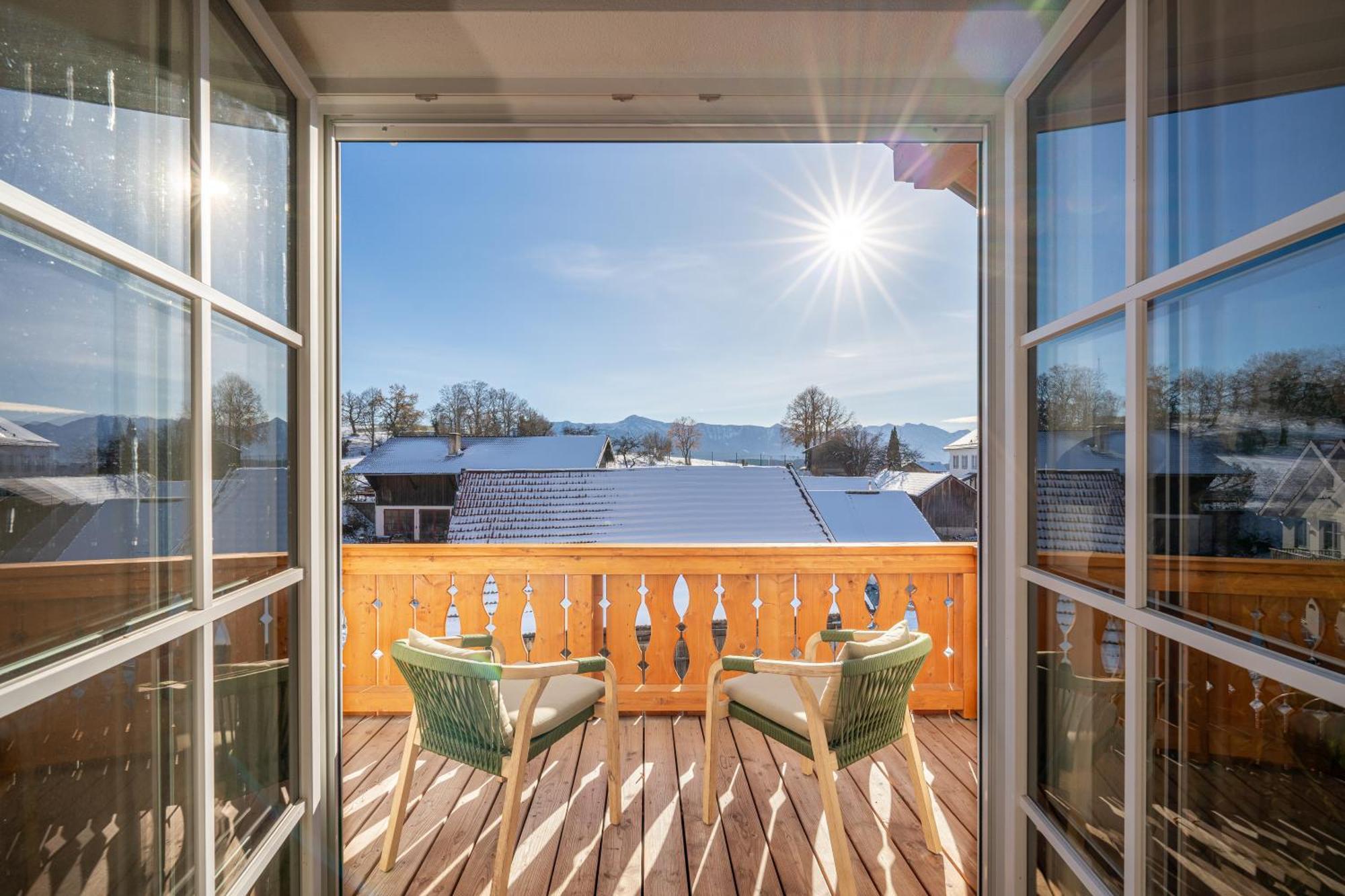 Liboria I Traumhafte Ferienwohnung In Aidling Am Riegsee Mit Atemberaubendem Blick Auf Die Majestaetische Zugspitze! Exterior foto